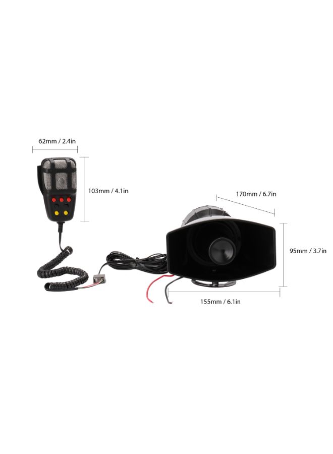 Tone Sound Emergency Amplifier Hooter Siren - Image 4
